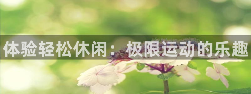 凯发官网下载招商电话号码是多少:体验轻松休闲:极限运动的乐趣